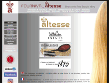 Tablet Screenshot of fournival-altesse.fr
